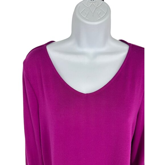 Talbots Long Sleeve V-Neck Lightweight Sweater Size L - Picture 7 of 8